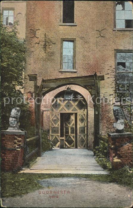 Doorwerth Schloss Eingang