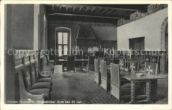 Doorwerth Kasteel Vergaderzaal Orde van St. Jan
