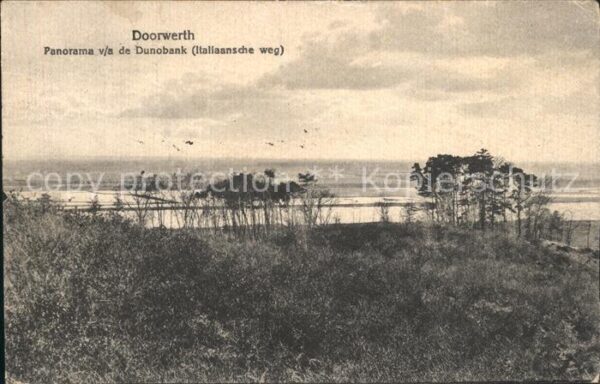 Doorwerth Blick von Dunobank Italiaasche Weg