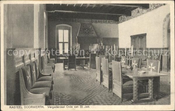 Doorwerth Kasteel Vergadezaal Orde van St. Jan.