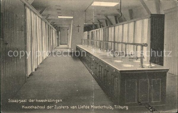 Tilburg Slaapzaal Kweekschool der Zusters van L
