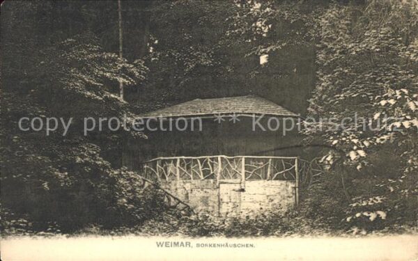 Weimar Thueringen Borkenhäuschen