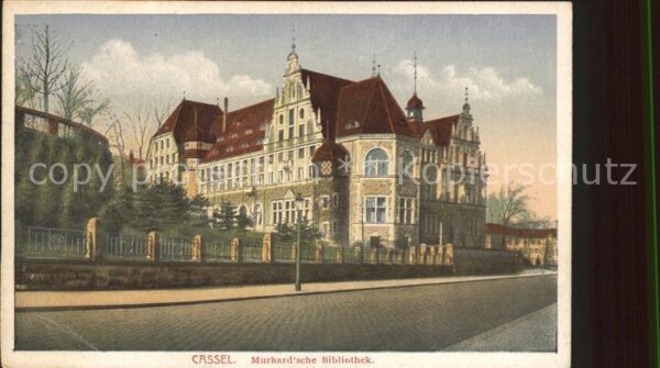 Cassel Kassel Murhard_sche Bibiothek