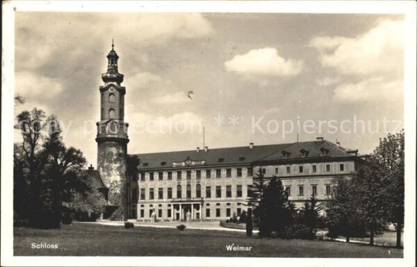 Weimar Thueringen Schloss