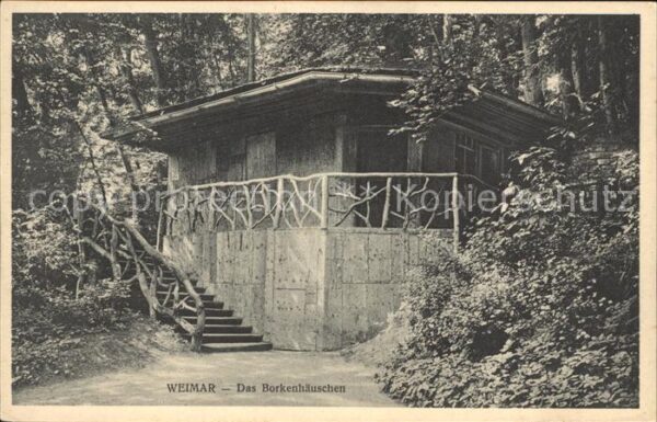 Weimar Thueringen Borkenhäuschen