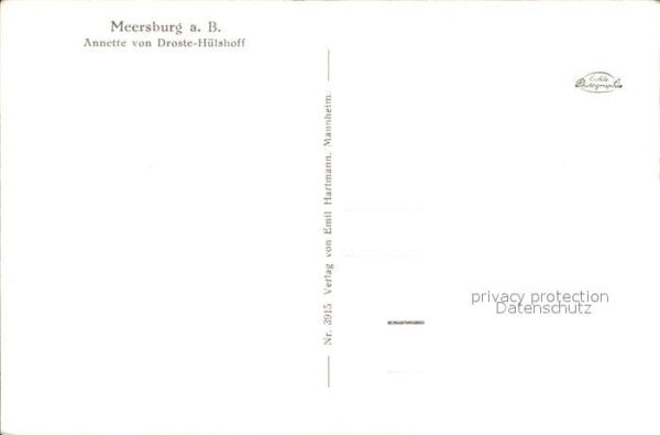 Persoenlichkeiten Annette von Droste Hülshoff Portrait Me – Bild 2