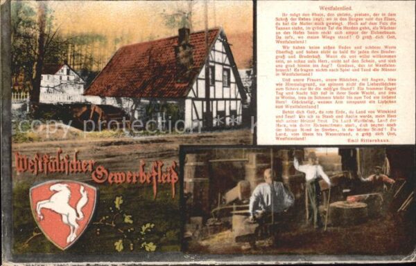 Westfalen Region Heimatbilder Westfalenlied Gruss Land u