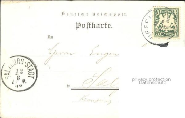 Urfeld Oberbayern Panorama mit Herzogstand Deutsche Reich – Bild 2