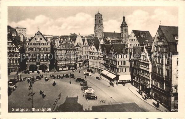 Stuttgart Marktplatz Kirche