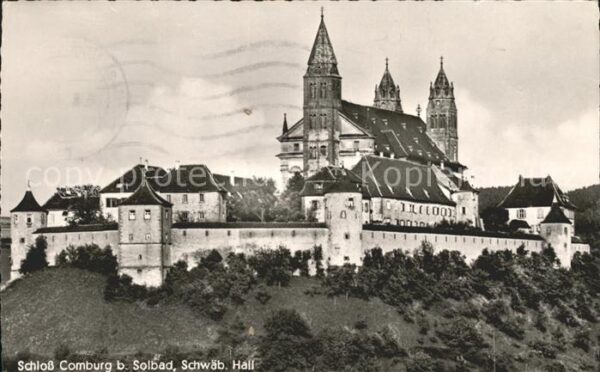 Schwaebisch Hall Schloss Comburg beim Solbad