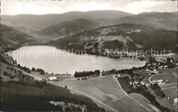 Titisee mit Feldberg Hochschwarzwald Fliegerauf