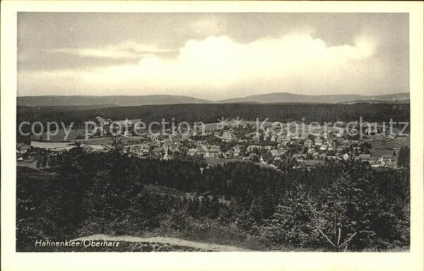 Hahnenklee-Bockswiese Harz Panorama