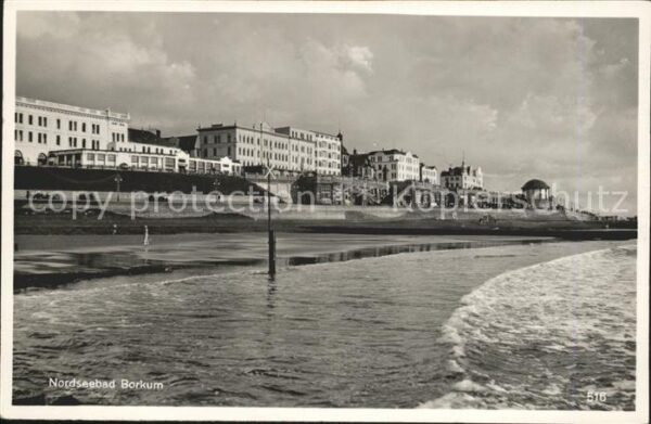 Borkum Strand Hotelanlagen Nordseebad
