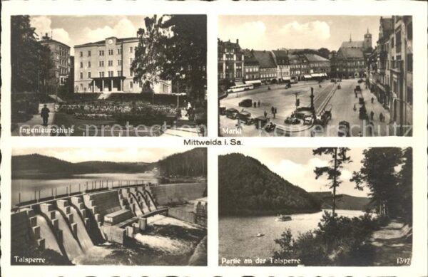 Mittweida Ingenieurschule Markt Talsperre Uferpar