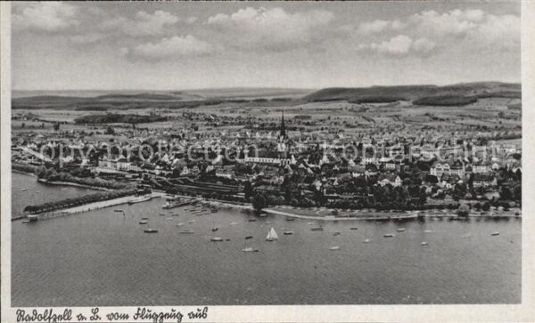 Radolfzell Bodensee Fliegeraufnahme
