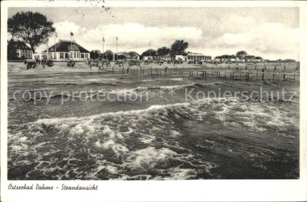 Dahme Ostseebad Strandansicht