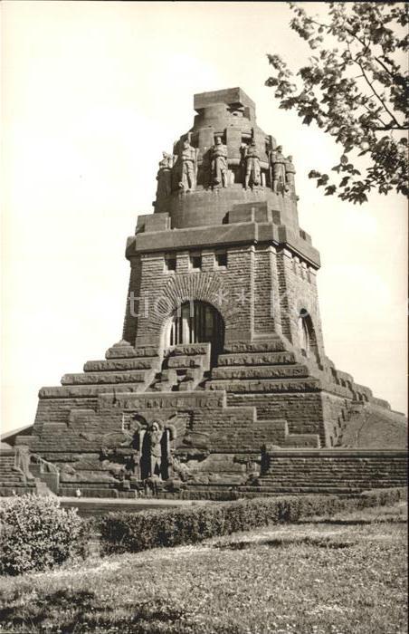 Leipzig Völkerschlachtdenkmal Messestadt