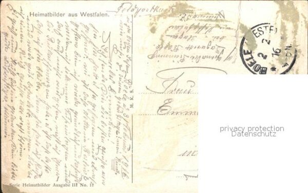 Westfalen Region Land und Leute Bauersfrau Viehweide Wes – Bild 2