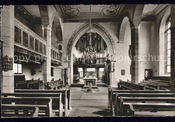 Usingen Evangelische Kirche Inneres