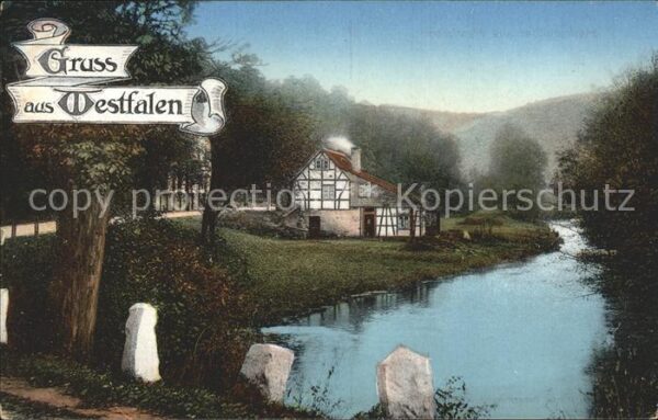 Westfalen Region Heimatbilder Serie Altwestfälische Baue