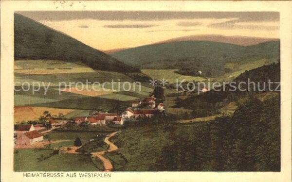 Westfalen Region Heimatbilder Westfalenlied