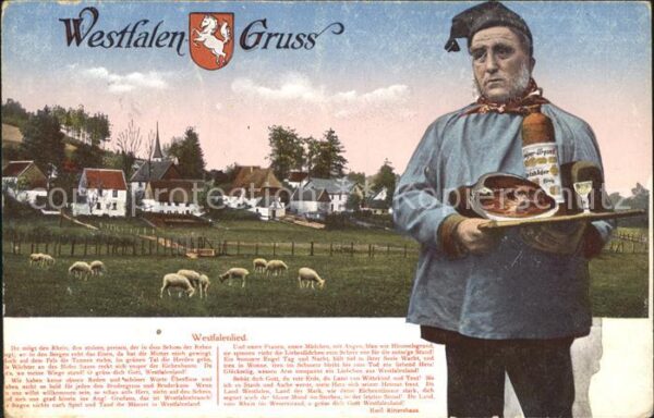 Westfalen Region Westfälisches Bauernfrühstück Schafe We