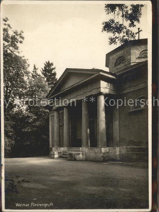 Weimar Thueringen Fürstengruft