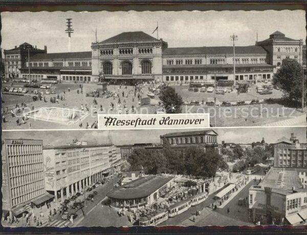 Hannover Bahnhof Denkmal Kröpcke Platz