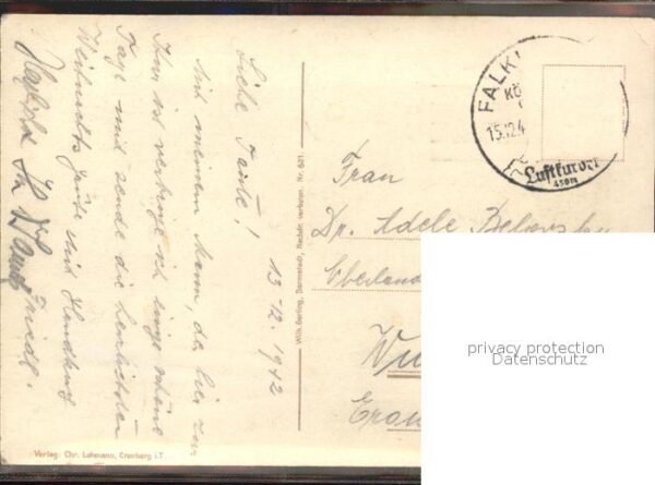 Kronberg Taunus Teilansicht mit Burg – Bild 2