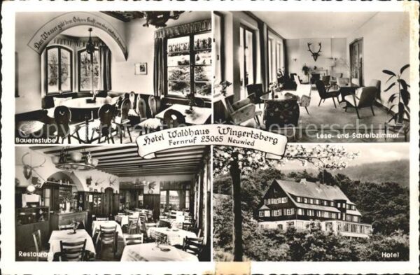 Neuwied Rhein Hotel Waldhaus Wingertsberg Bauernstube