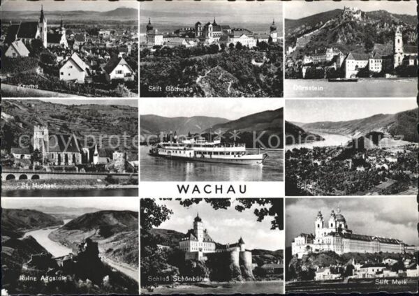 Wachau Sachsen Schloss Schönbühel Ruine Aggstein St. M