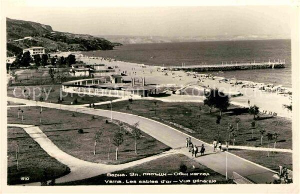 Varna Warna Les sables d_or Vue generale