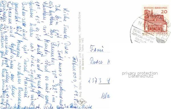 Todtmoos Sanatorium Wehrawald Total Trachtenmädc – Bild 2