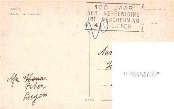 Delft Markt met Raadhuis – Bild 2
