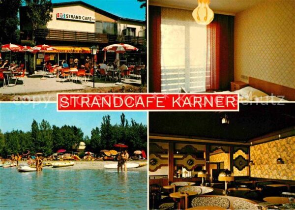 Podersdorf Neusiedler See Strandcafe Karner Zimmer Gaststube Stra