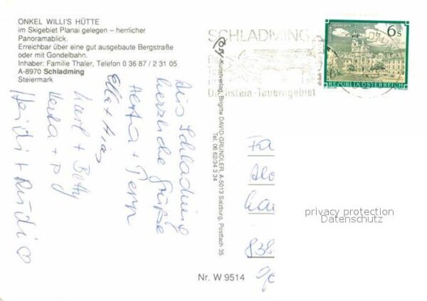 Schladming Obersteiermark Onkel Willis Hütte Terrasse – Bild 2
