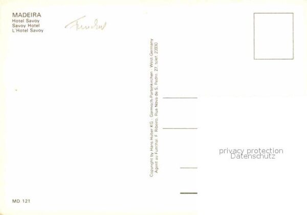 Madeira Portugal Hotel Savoy – Bild 2