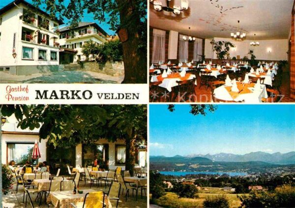 Velden Woerthersee Gasthof Pension Marko Speisesaal Terras