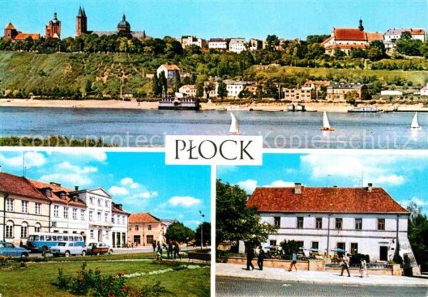 Plock Panorama miasta Plac Gabriela Narutowic