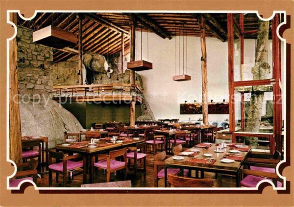 Tansania Lobo Lodge Dining Hall