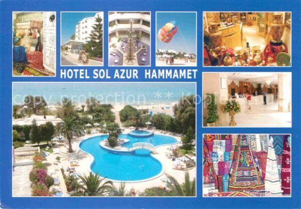 Hammamet Hotel Sol Azur Teilansichten Swimmingpo