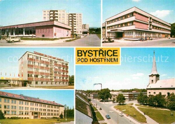 Bystrice pod Hostynem Sidliste Belidla Hotel Podhoran Narodni