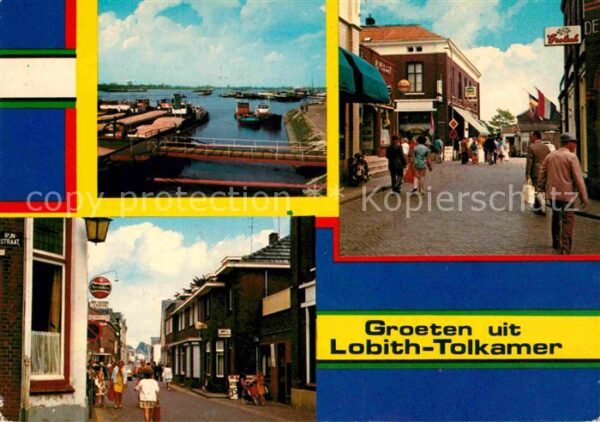 Lobith Tolkamer Hafen Ortsmotive