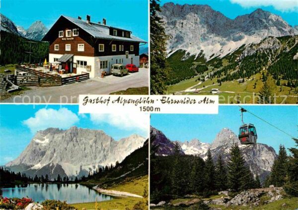 Ehrwald Tirol Gasthof Alpenglühn Ehrwalder Alm Sebens