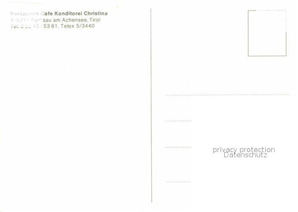 Pertisau Achensee Restaurant Cafe Konditorei Christina – Bild 2