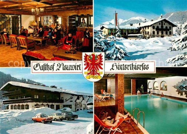 Hinterthiersee Berghotel Thaler Gasthof Pension Neuwir