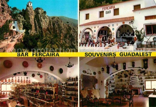 Castell de Guadalest Bar Fercaira Souvenirs