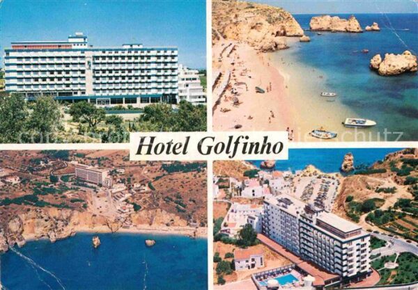 Lagos Algarve Portugal Hotel Golfinho Praia da Dona Ana Fliege