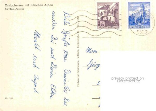 Ossiach mit Julischen Alpen Fliegeraufnahme – Bild 2