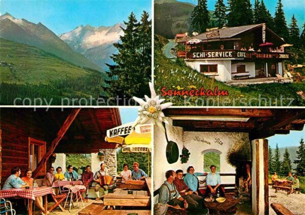 Koenigsleiten Cafe Sonneckalm Terrasse Gaststube